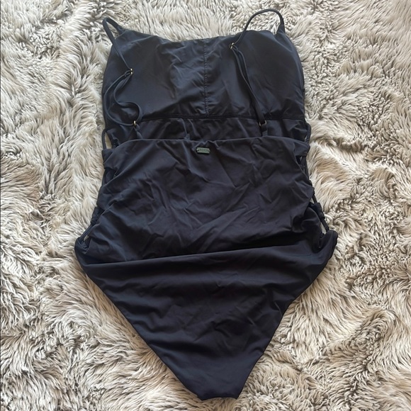 Roxy Black One-Piece Swimsuit - Picture 3 of 4